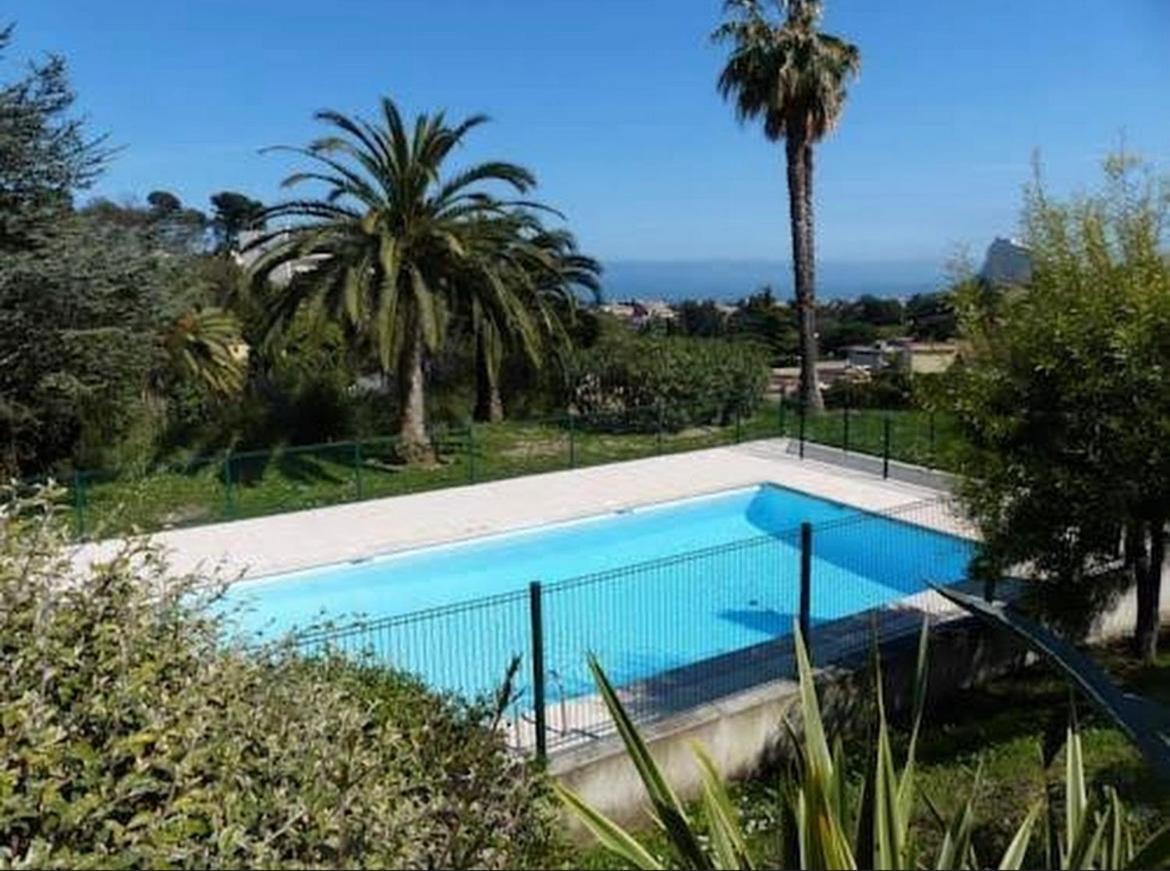 Appartement 2 pièces en rez de jardin avec parking et piscine Villeneuve-Loubet Extérieur photo